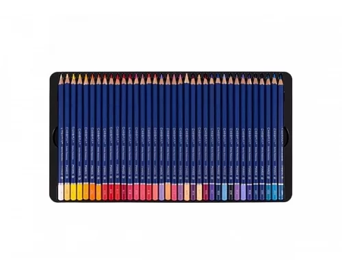 Набір кольорових олівців Marco Chrome 72 шт. у металевому пеналі  (8010-72TN)