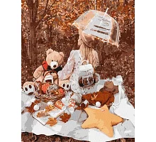 Картина по номерам Осенний пикник 40*50см в термопакете ТМ Идейка Украина (KHO4778)