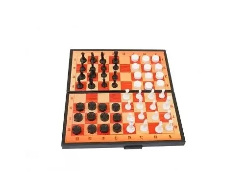 Набор настольные игры 3в1 шашки шахматы нарды MAXIMUS (5196)