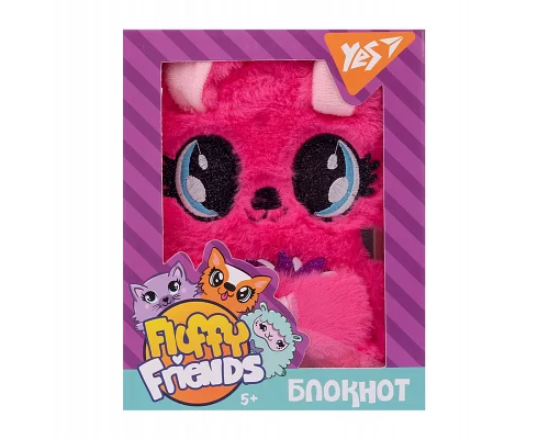 Блокнот пушистый Yes Fluffy Friends - зайчонок Орли (151702)