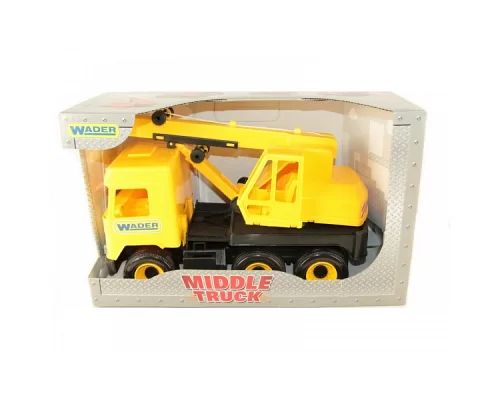 Машина Middle truck кран City Wader (39491)