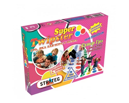 Гра підлогова Super Twister Strateg (11386S)