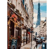 Картина по номерам Париж за углом 40х50 Brushme (GX30083)