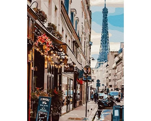Картина по номерам Париж за углом 40х50 Brushme (GX30083)