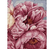 Картина за номерами Цвітіння півонії 40х50 Brushme (GX40543)