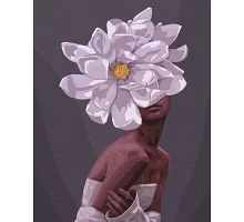 Картина за номерами В обіймах квітка 40х50 Brushme (GX39761)