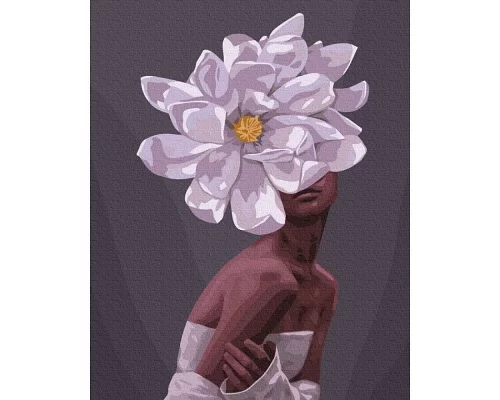 Картина по номерам В объятиях цветок 40х50 Brushme (GX39761)