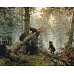 Картина за номерами Ранок у сосновому лісі 40х50 Ідейка (KHO4310)