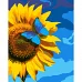 Картина за номерами Український соняшник 40*50 см. SANTI (953948)