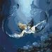 Картина за номерами Підводне кохання з металевими фарбами 50х50 Ідейка (KHO9526)