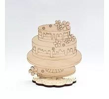 Фігурка з фанери -Bon appetite солодкості тортик