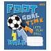 Зошит шкільний А5/12 лін. 1В Football Зошит шкільний учнів. набір 25 шт (765793)