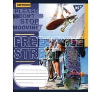 Зошит шкільний А5/18 кл. YES Freestyle street Зошит шкільний учнів. набір 25 шт (765824)