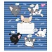 Зошит шкільний А5/12 лін. 1В Funny animals Зошит шкільний учнів. набір 25 шт (765801)