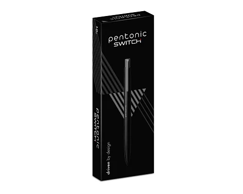 Ручка шариковая LINC Pentonic Switch 0 7 мм черная автоматическая набор 10 шт (411950)