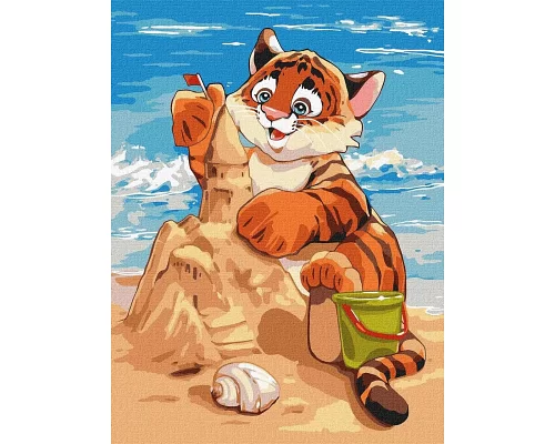 Картина за номерами Пляжні розваги Ідейка (KHO4247)