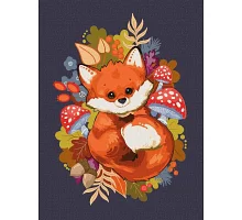 Картина за номерами Маленька лисичка Ідейка (KHO4231)