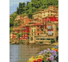 Алмазна мозаїка на підрамнику Набережна Італії 40х50 (AMO7116)