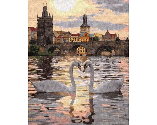 Картина по номерам Романтичная Прага 40х50 (KHO4135)