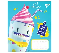 Зошит шкільний А5/12 клітинка YES Eat meal набір 25 шт. (765754)