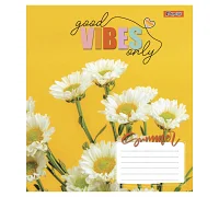 Зошит шкільний А5/18 клітинка 1В Vibes набір 25 шт. (765819)