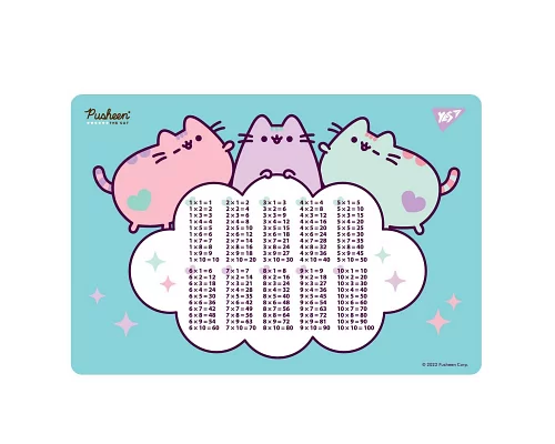 Підкладка для столу YES табл.множ. Pusheen (492046)