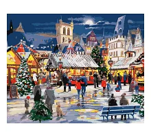 Картина по номерам SANTI Рождественская ярмарка 40*60 см (954420)