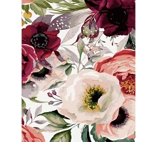Картина за номерами  Квіткові візерунки розміром 40х50 см Strateg (SY6737)