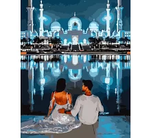 Картина за номерами  Побачення в Абу-Дабі розміром 40х50 см Strateg (GS214)