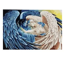 Картина за номерами Поєднання ангелів 40х30 см Strateg (SS-6509)