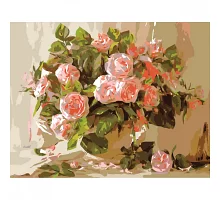 Картина за номерами Ніжність троянд 40х50 см Strateg (GS116)