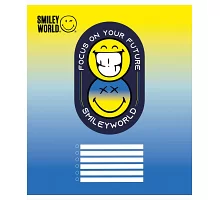 Зошит шкільний А5/12 коса лінія YES Smiley world  набір 25 шт. (766313)