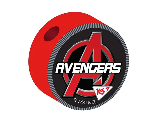 Точилка круглая YES Marvel.Avengers  (620498)