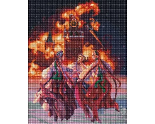 Алмазна мозаїка Вогонь вільності Jennifer Sikora 40х50 Ідейка (AMO7619)