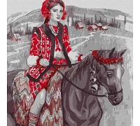 Картина за номерами Мандрівка рідним краєм Katya Poltavska 40х40 Ідейка (KHO2537)