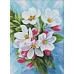 Алмазна мозаїка Цвітіння яблуні annasteshka 30х40 Ідейка (AMO7555)