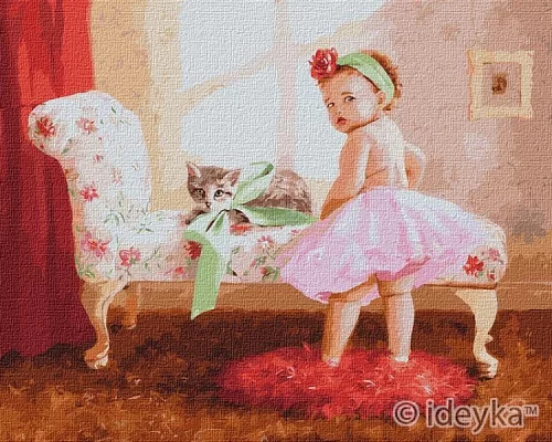 Картина за номерами Подарунок принцесі Ira Volkova 40х50 Ідейка (KHO2376)