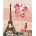 Картина по номерам Лиловые краски Парижа 40х50 Идейка (KHO4761)