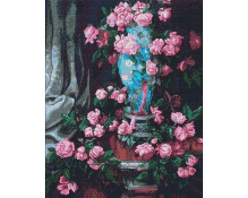 Алмазная мозаика Удивительные розы Popova Josephine Идейка 40х50 (AMO7639)