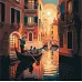 Картина за номерами Романтика Венеції art_selena_ua Идейка 40х40 (KHO3637)