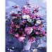 Картина за номерами Фіолетовий глечик з квітами 40х50 см Strateg (GS1355)