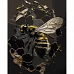 Картина за номерами Бджола з лаком та з рівнем 40х50 см Strateg (GS1453)