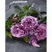 Картина за номерами Чайна троянда з лаком та з рівнем 40х50 см Strateg (GS1457)