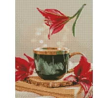 Алмазна Мозаїка Чашка кави 30х40 см Strateg (KB007)