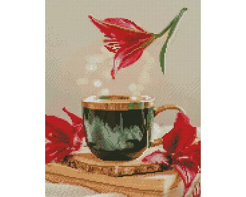 Алмазна Мозаїка Чашка кави 30х40 см Strateg (KB007)