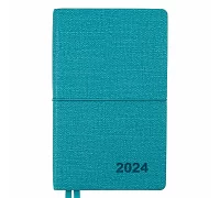 Щоденник датований 2024 Leo Planner Glory бірюзовий (252412)