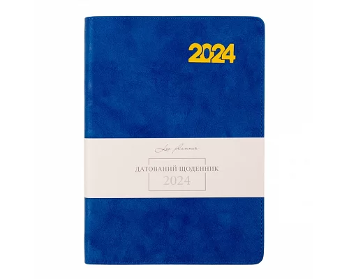 Щоденник датований 2024 Leo Planner Case синій (252424)
