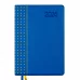 Щоденник датований 2024 Leo Planner Destiny з твердою обкладенкою синій (252437)