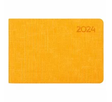 Щотижневик датований 2024р 10х15см Leo Planner Ambassador жовтий 128 ст (252466)