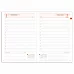 Щоденник А5 датований 2024г А6 Leo Planner Case синій 352 ст (252456)